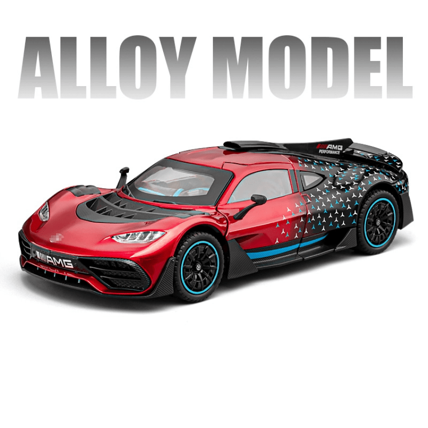 Modelo de coche de aleación Benz AMG One (escala 1/24)