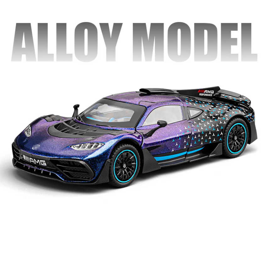 Modelo de coche de aleación Benz AMG One (escala 1/24)