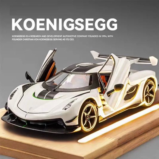 Koenigsegg Jesko Alloy Model Car (1/24 Scale)