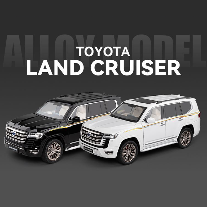 Toyota Land Cruiser Alloy Model Car (1/18 Scale)