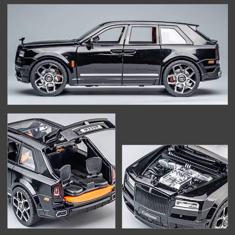 Modelo de coche de aleación Rolls-Royce Cullinan (escala 1/20)