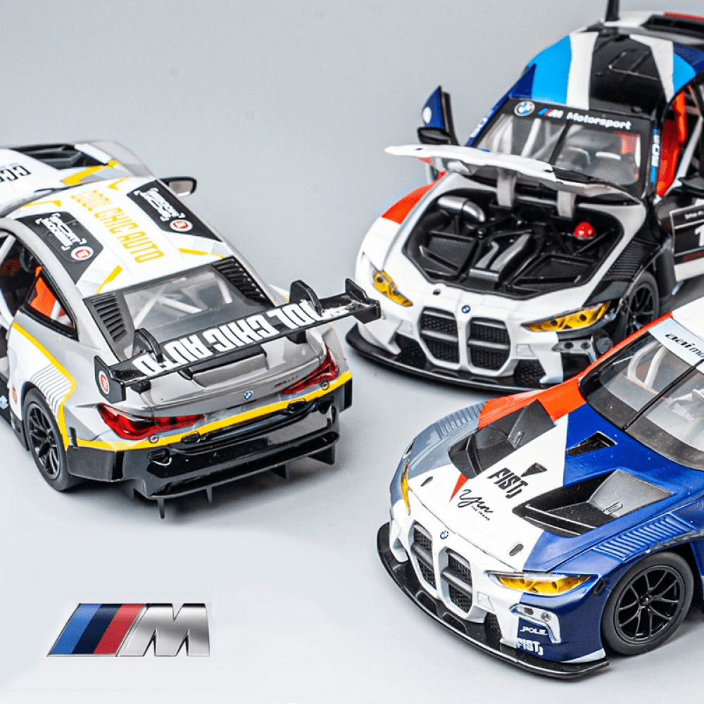 BMW M4 GT3 合金モデルカー (1/24 スケール)