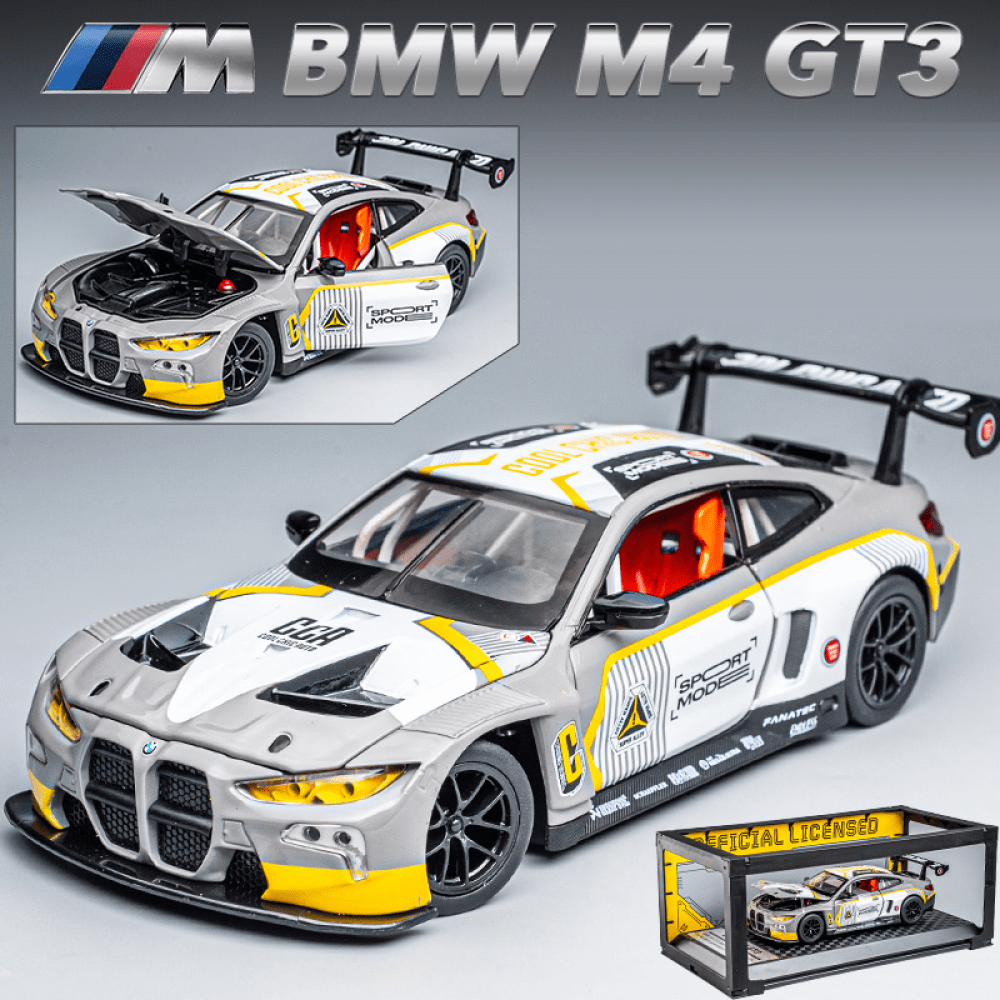 BMW M4 GT3 合金モデルカー (1/24 スケール)