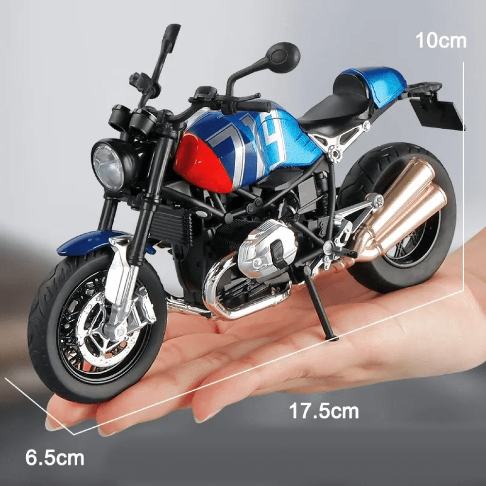 BMW R nineT Alloy Model Motorcycle (1/12 Scale)