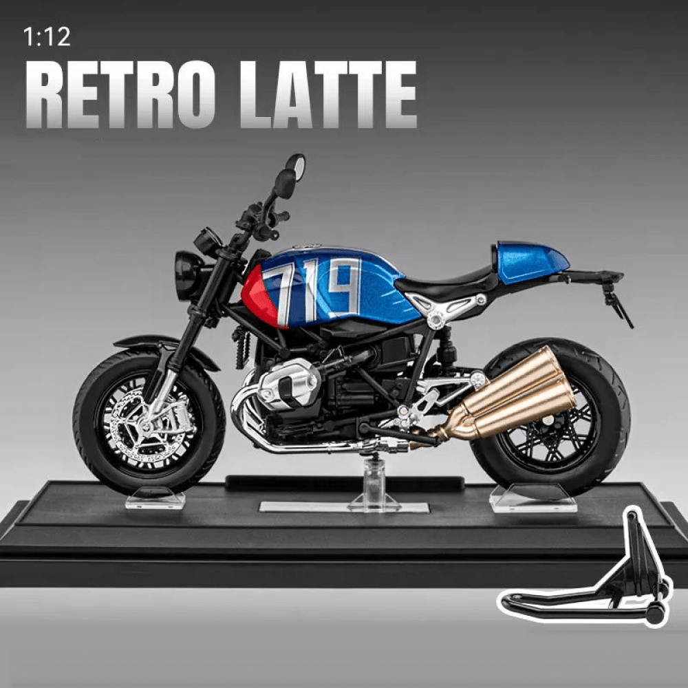 BMW R nineT Alloy Model Motorcycle (1/12 Scale)