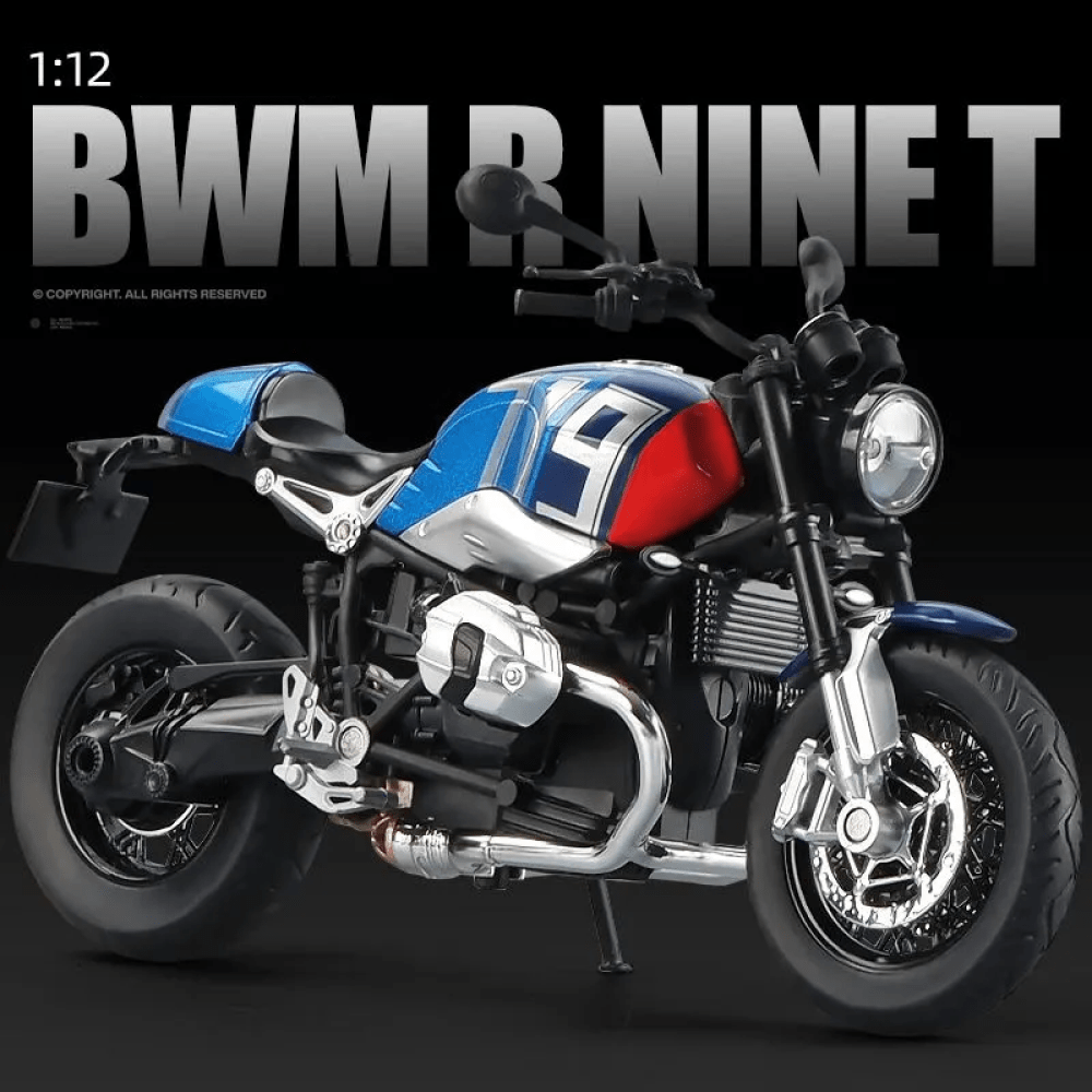 BMW R nineT Alloy Model Motorcycle (1/12 Scale)