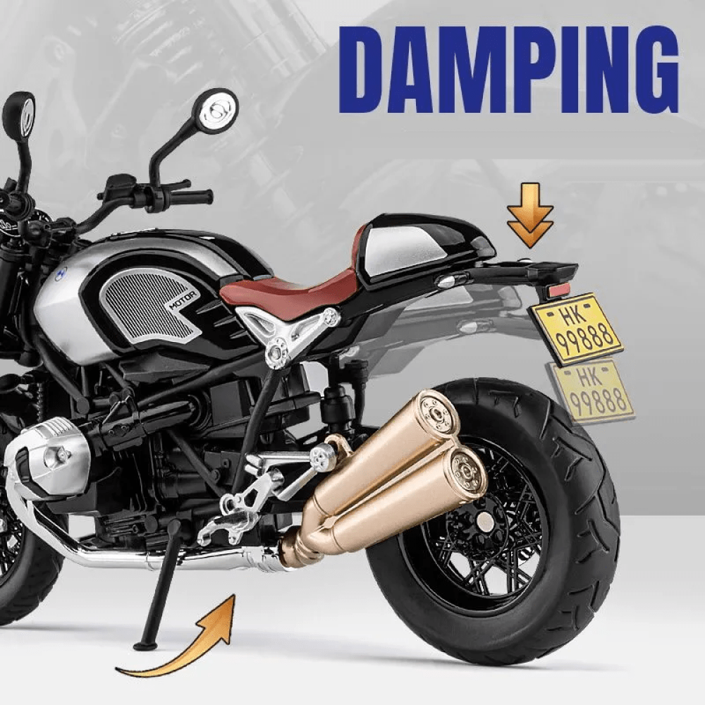 BMW R nineT Alloy Model Motorcycle (1/12 Scale)