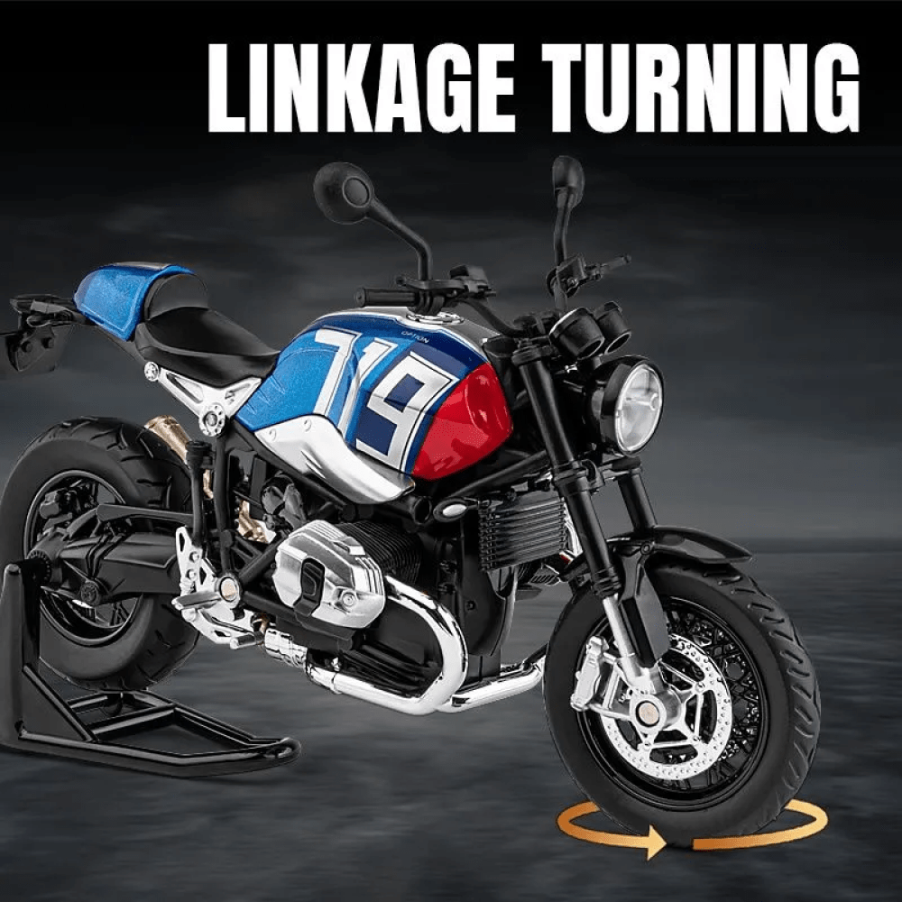 BMW R nineT Alloy Model Motorcycle (1/12 Scale)