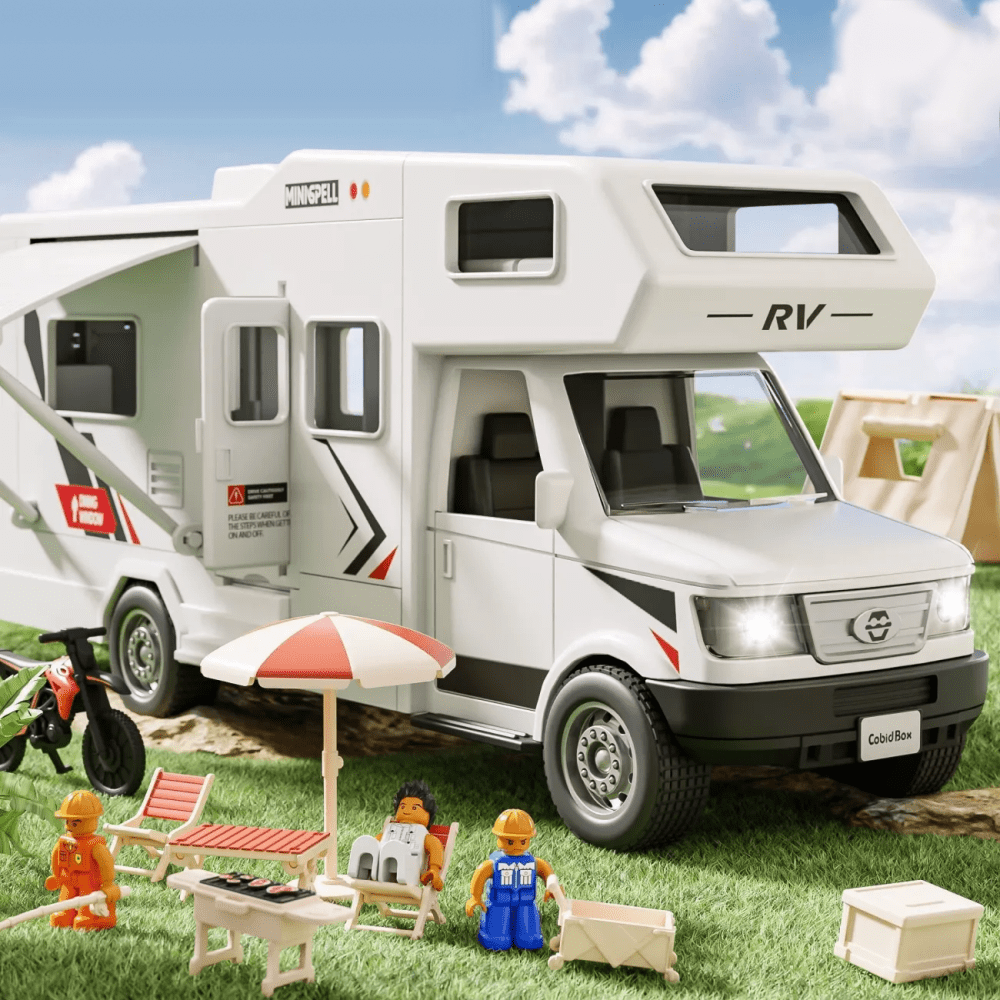 Camping vehicle Plastic toy car models