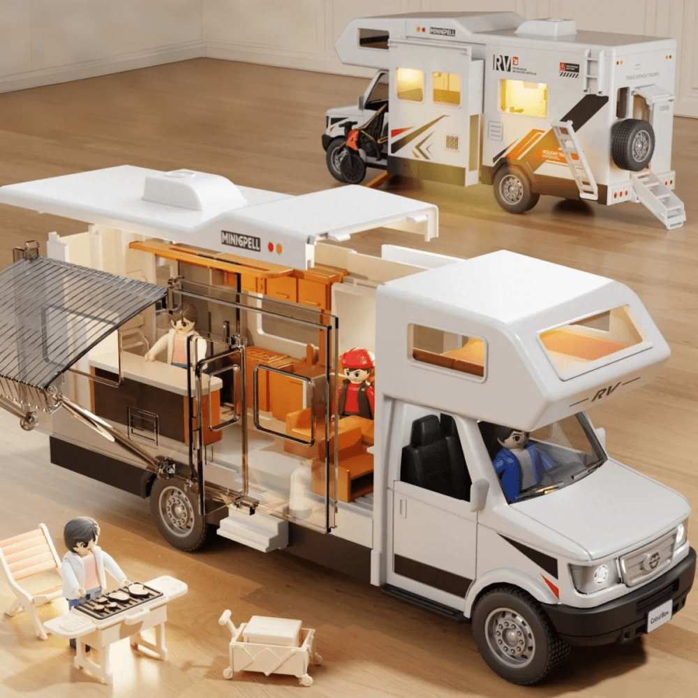 Camping vehicle Plastic toy car models